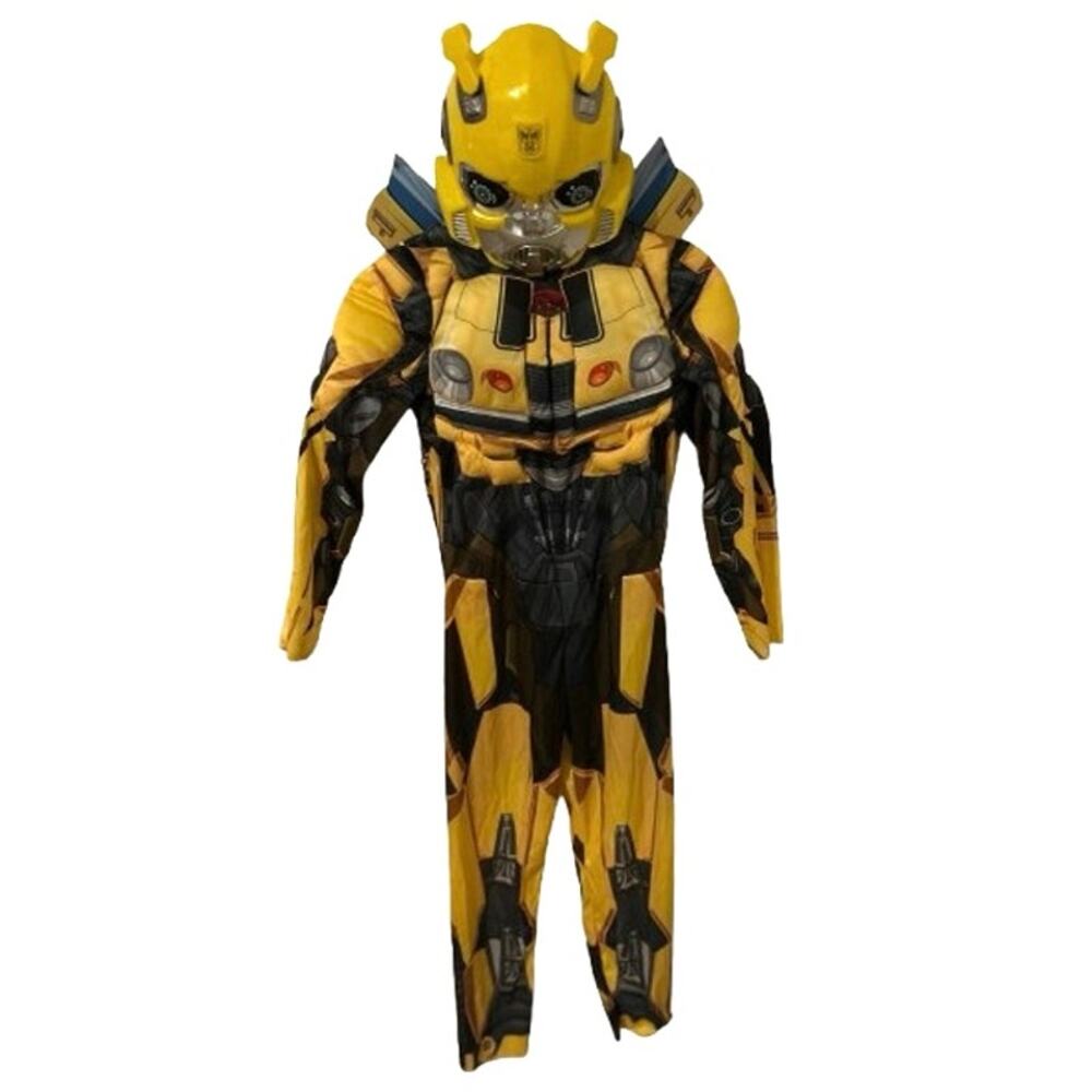 TRANSFORMERS BUMBLEBEE MUSCLE COSTUME - CHILD MEDIUM 7/8